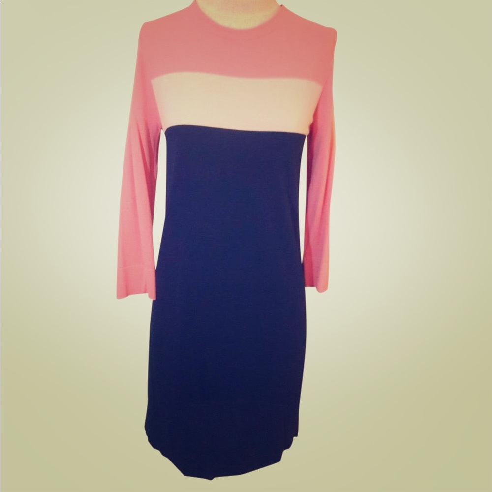 Diane Von Furstenberg Color block Knit Dress